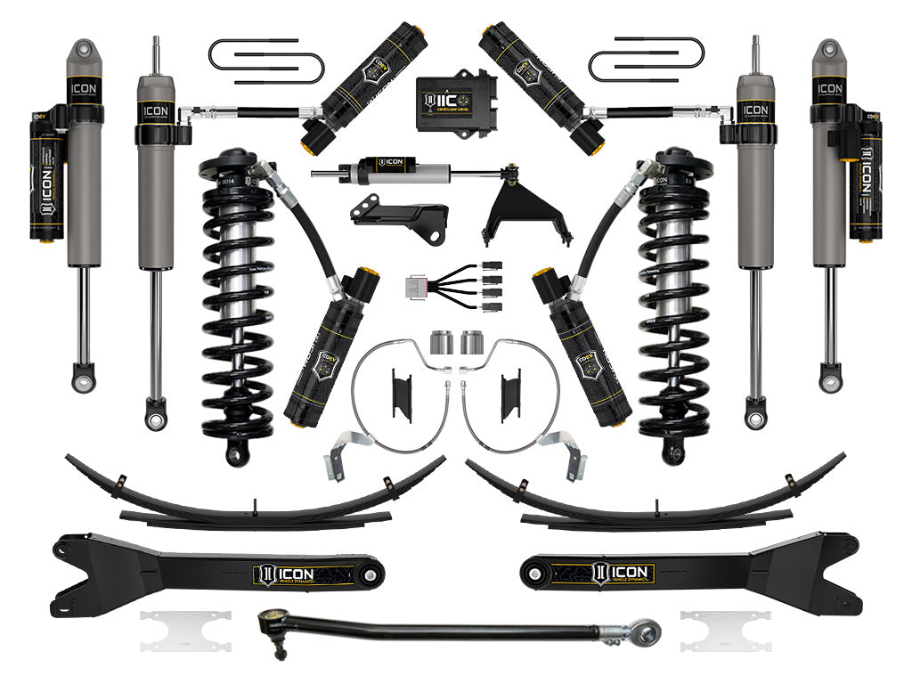 ICON 2023-2026 Ford F-250/F-350 Super Duty 4WD, 4-5.5" Lift, Stage 9 Coilover Conversion System w/ Radius Arms & Expansion Packs
