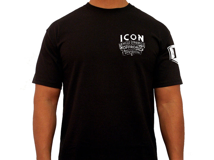 ICON Western-Logo Tee – Black, Small