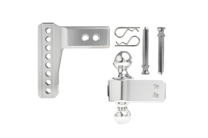 BulletProof 2.5" Aluminum Medium Duty 4" Drop/Rise Hitch