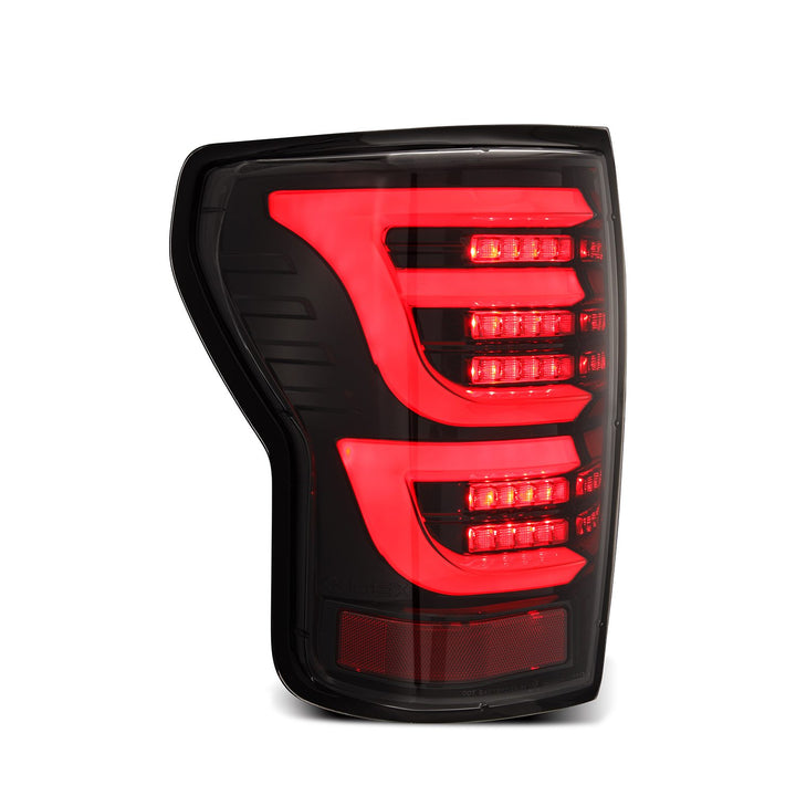 AlphaRex Luxx-Series LED Taillights Alpha-Black for Toyota Tundra (2007-2013)