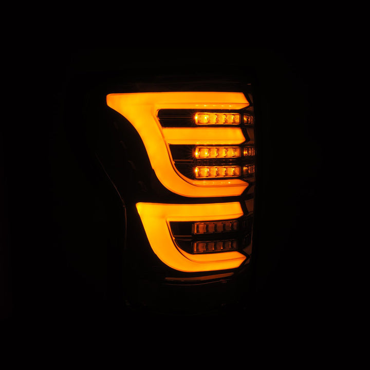 AlphaRex Luxx-Series LED Taillights Alpha-Black for Toyota Tundra (2007-2013)