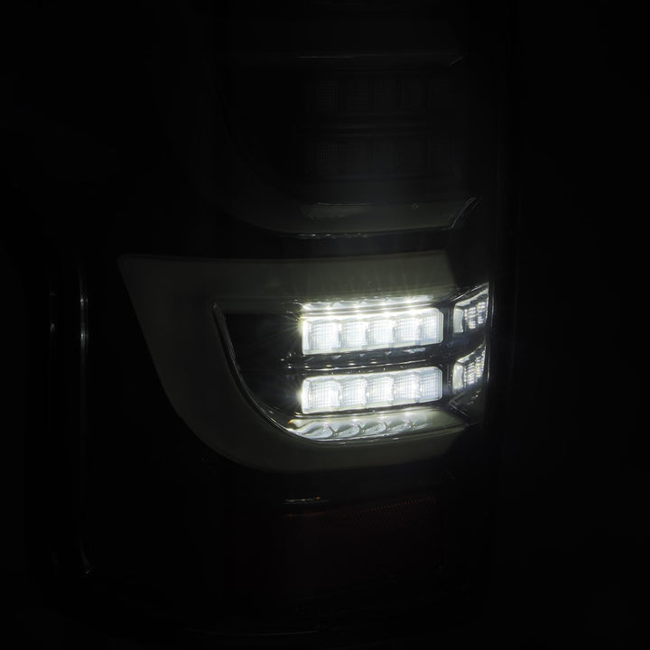 AlphaRex Luxx-Series LED Taillights Alpha-Black for Toyota Tundra (2007-2013)