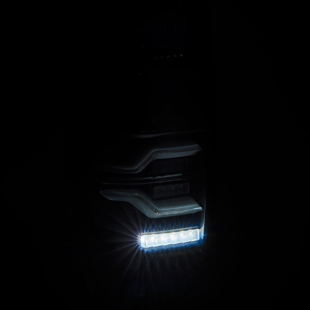 AlphaRex Luxx-Series LED Taillights Alpha-Black for Toyota Tundra (2014-2021)