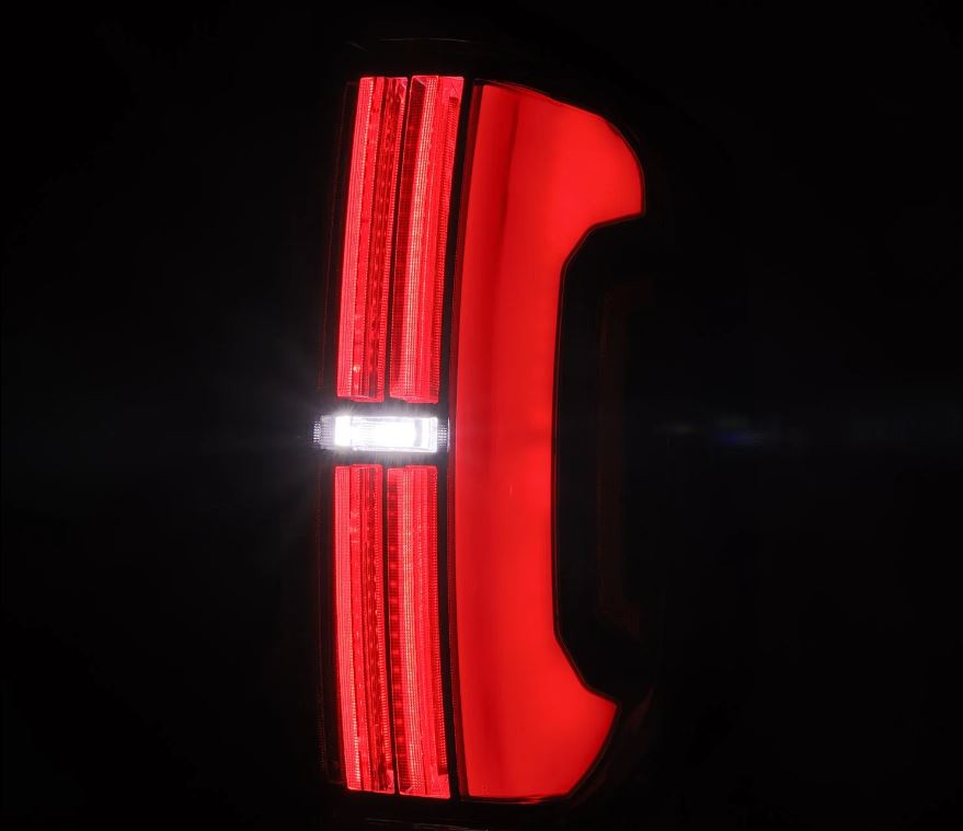 AlphaRex Prismatic LED Taillights for 2014-2021 Toyota Tundra in Black