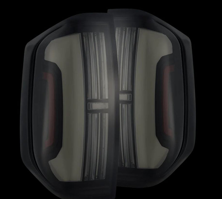 AlphaRex Prismatic LED Taillights for Toyota Tundra 2014-2021, Alpha Black