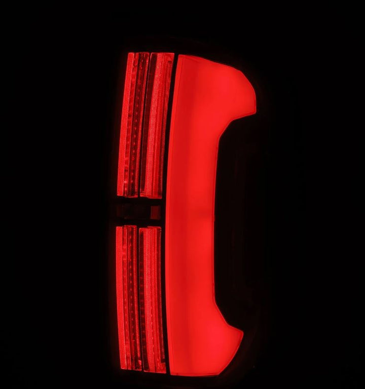 AlphaRex Prismatic LED Taillights for Toyota Tundra 2014-2021, Alpha Black