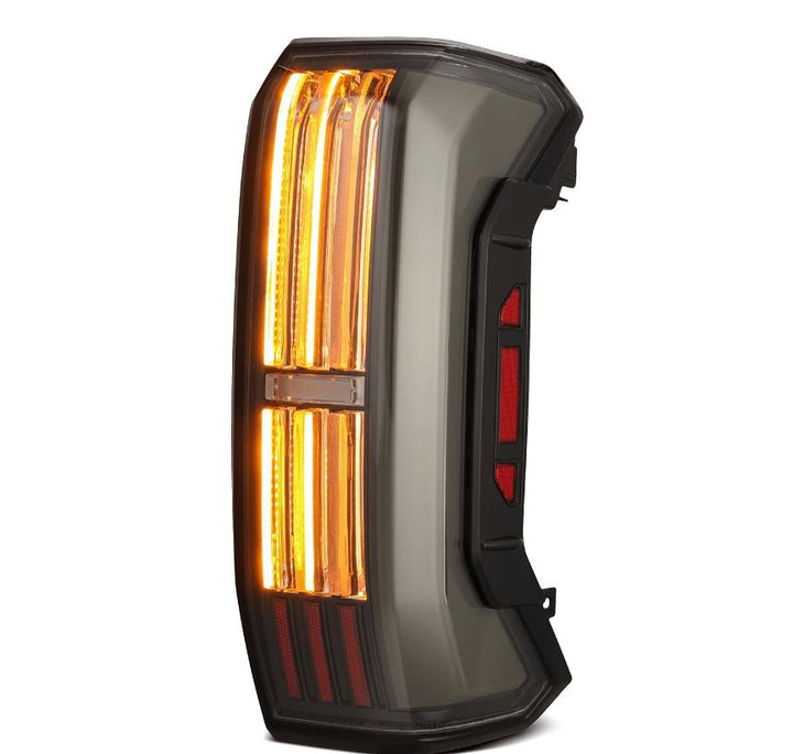 AlphaRex Prismatic LED Taillights for Toyota Tundra 2022-2024, Alpha Black