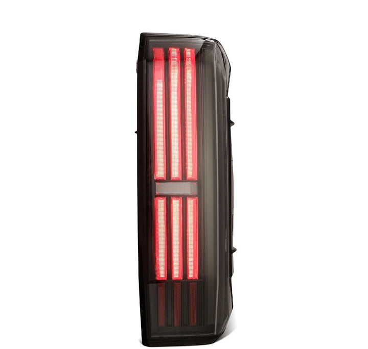 AlphaRex Prismatic LED Taillights for Toyota Tundra 2022-2024, Alpha Black