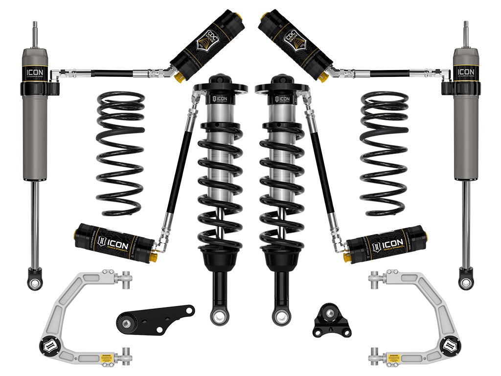 ICON 2024-2026 Toyota Tacoma 1.25-3" Lift, Stage 5 Suspension System, Billet, Triple Rate Rear Springs