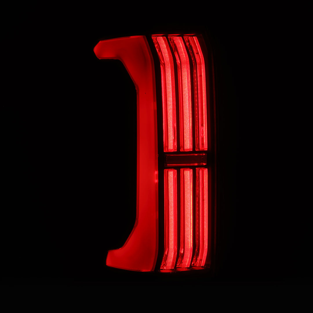 AlphaRex Prismatic LED Taillights for 2024-2025 Toyota Tacoma – Alpha-Black Series