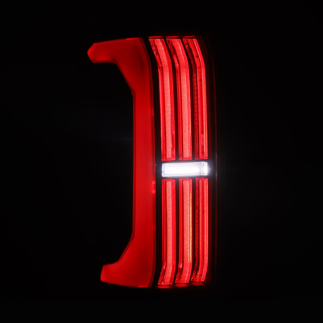 AlphaRex Prismatic LED Taillights for 2024-2025 Toyota Tacoma – Alpha-Black Series