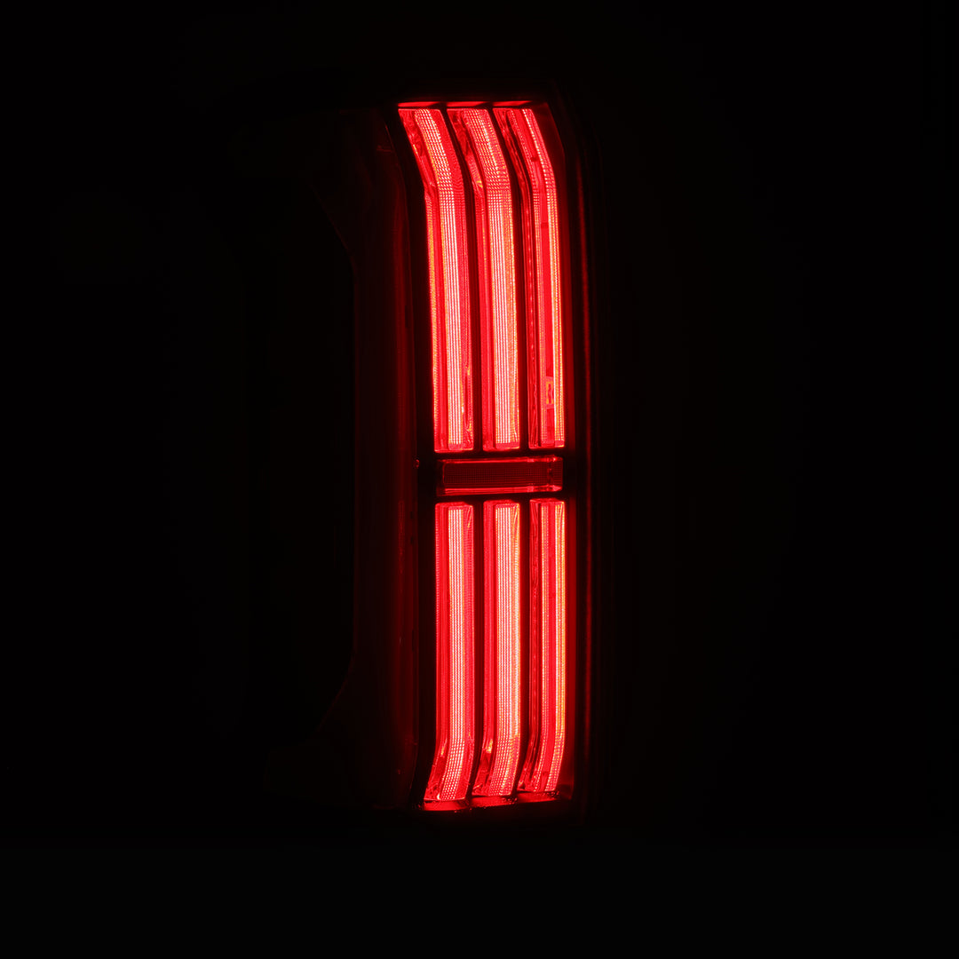 AlphaRex Prismatic LED Taillights for 2024-2025 Toyota Tacoma – Alpha-Black Series
