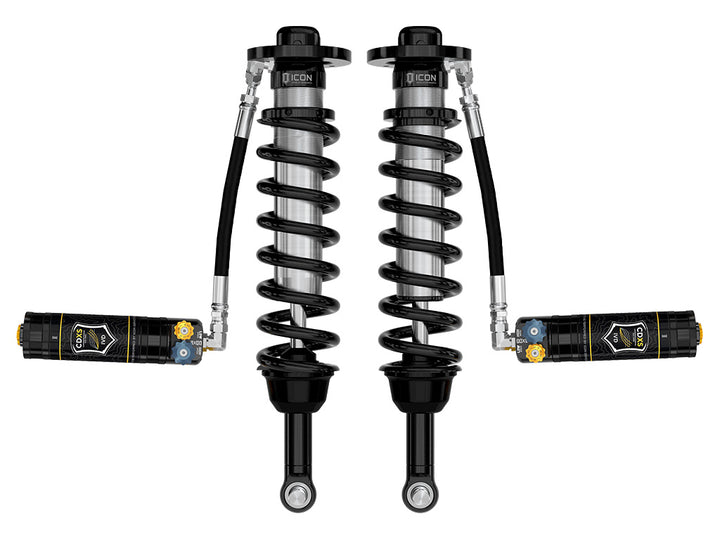 ICON 2021-2026 Ford F-150 4WD, 0-2.75" Lift, Front, V.S. 2.5 Series Coilovers, Remote Reservoir w/ CDXS, Pair