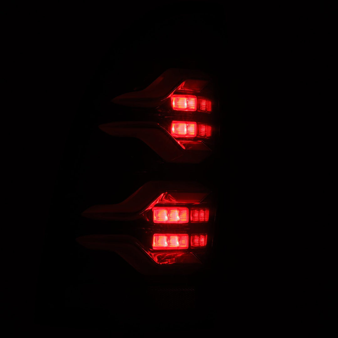 AlphaRex Luxx-Series LED Taillights Alpha-Black for Toyota Tacoma (2005-2015)