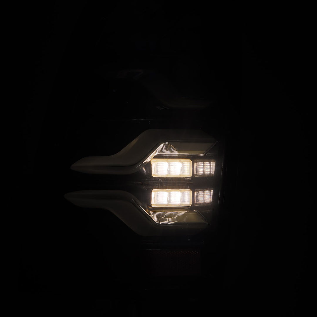 AlphaRex Luxx-Series LED Taillights Alpha-Black for Toyota Tacoma (2005-2015)