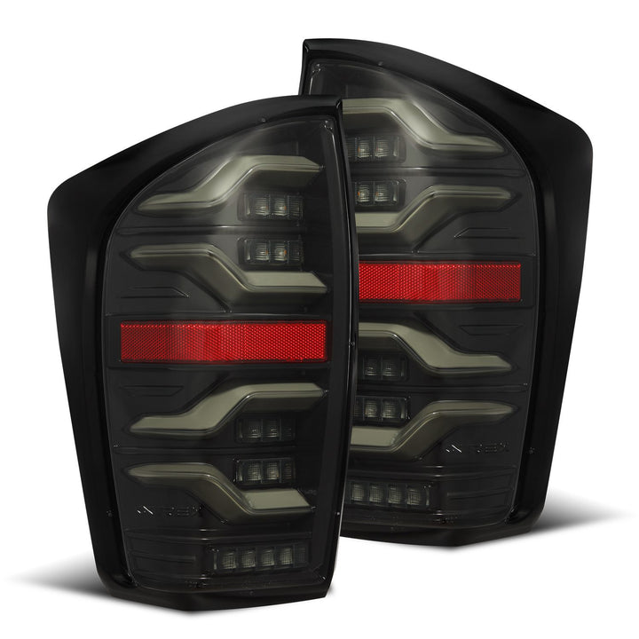 AlphaRex LED Taillights Alpha-Black for Toyota Tacoma (2016-2023) – Luxx-Series, Plug & Play Installation