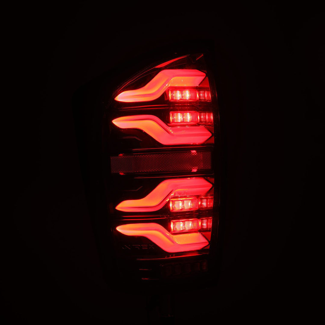 AlphaRex LED Taillights Alpha-Black for Toyota Tacoma (2016-2023) – Luxx-Series, Plug & Play Installation