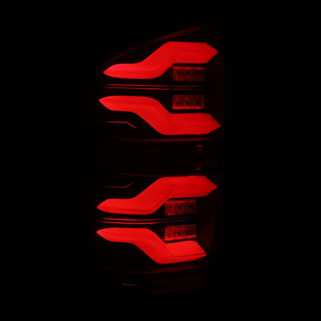 AlphaRex LED Taillights Black for Toyota Tacoma (2016-2023)