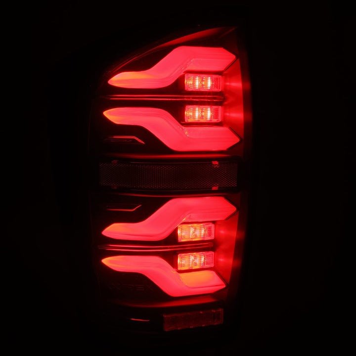 AlphaRex LED Taillights Black for Toyota Tacoma (2016-2023)