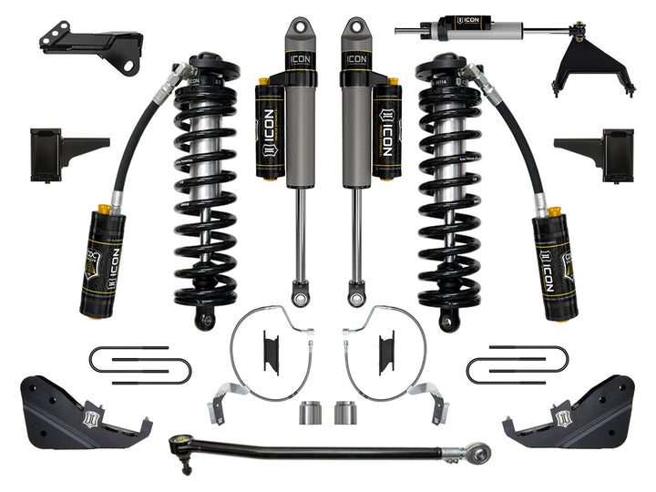 ICON 2023-2026 Ford F-250/F-350 Super Duty 4WD, 4-5.5" Lift, Stage 5 Coilover Conversion System