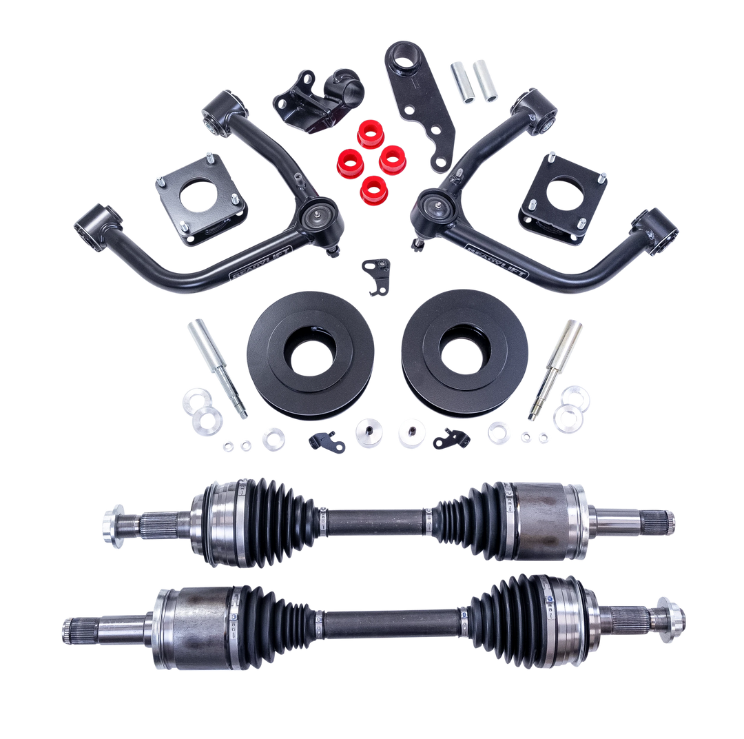 ReadyLift 69-52311 Suspension Lift Kit for 2022-2026 Toyota Tundra – 3-inch Front and 1.5-inch Rear Lift