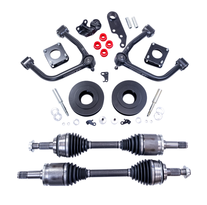 ReadyLift 69-52311 Suspension Lift Kit for 2022-2026 Toyota Tundra – 3-inch Front and 1.5-inch Rear Lift