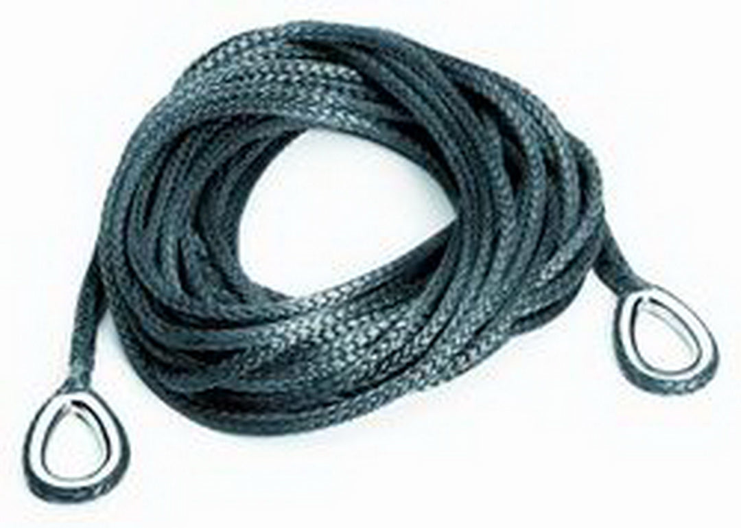 Warn Synthetic Rope Extension 1/4 inch x 50 ft with Stainless Steel Loops