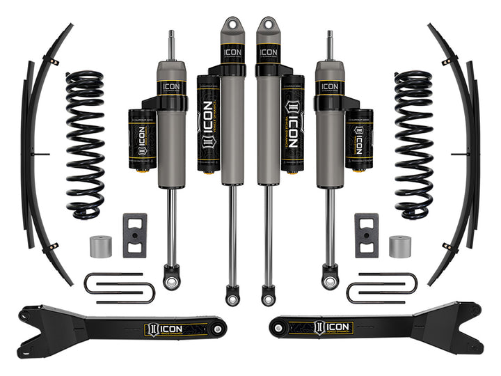 ICON 2023-2026 Ford F-250/F-350 Super Duty 4WD, Gas, 2.5" Lift, Stage 2 Suspension System w/ Radius Arms and Expansion Packs