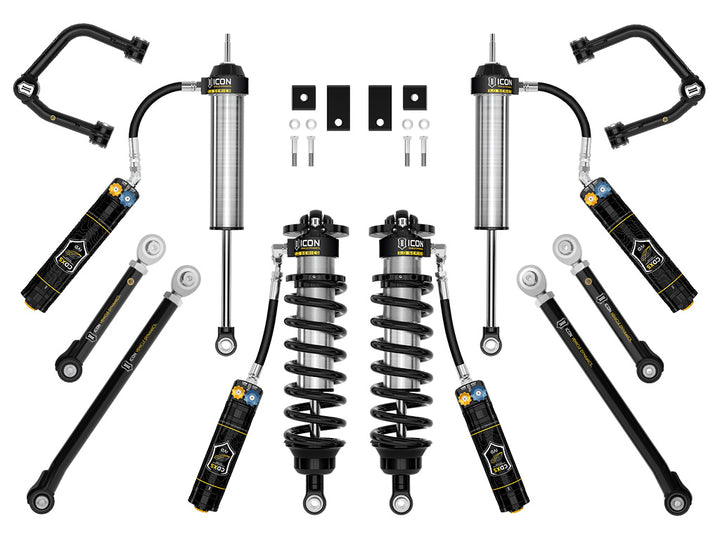 ICON 2022-2026 Toyota Tundra, 2-3.25" Lift, Stage 2, 3.0 Suspension System, Tubular, CDXS