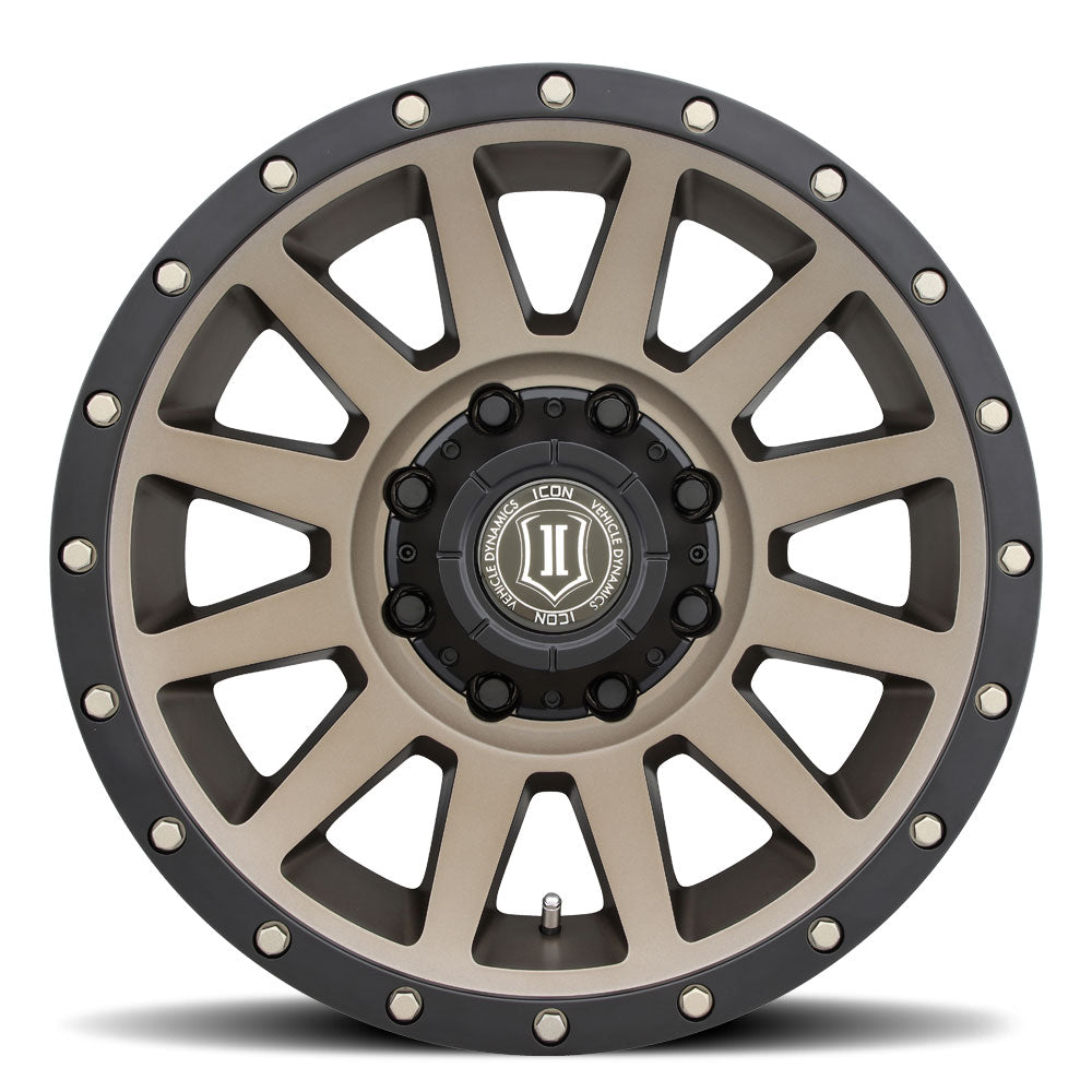 ICON Alloys Compression HD, Bronze, 18 x 9 / 8 x 170, 6mm Offset, 5.25" Backspace