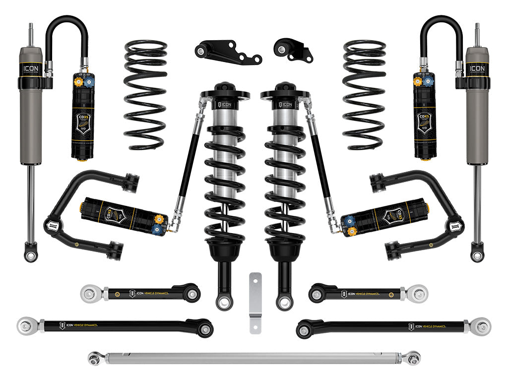 ICON 2024-2026 Lexus GX550, 1.25-3" Lift, Stage 9 Suspension System, CDXS, Tubular