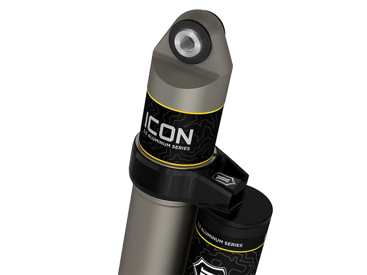 ICON 2021-2026 Ford F-150 2WD, 0-1" Lift, Rear, V.S. 2.5 Aluminum Series Shock Absorbers, Piggyback Reservoir, Pair