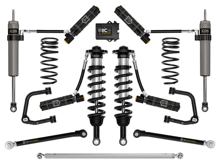 ICON 2025-2026 Toyota 4Runner 2WD, 1.25-3" Lift, Stage 13 Suspension System, Tubular