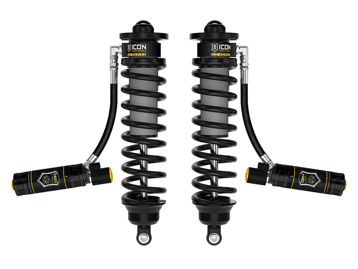 ICON 2017-2026 Ford F-250/F-350 Super Duty 4WD, 4-5.5” Lift, Front, V.S. 3.0 Series Coilover Conversion Kit, Remote Reservoir w/ CDEV