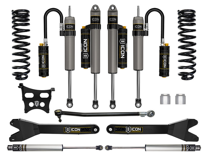 ICON 2023-2026 Ford F-250/F-350 Super Duty 4WD, Diesel, 2.5" Lift, Stage 5 Suspension System w/ Radius Arms