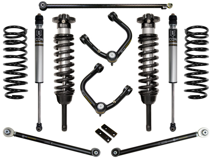 ICON 2010-Up Lexus GX460, 0-3.5" Lift, Stage 3 Suspension System, Tubular UCA