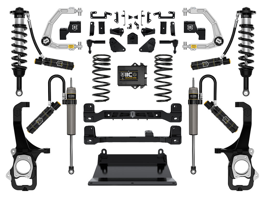 ICON 2022-2026 Toyota Tundra, 6" Lift, Stage 8 Suspension System, Billet