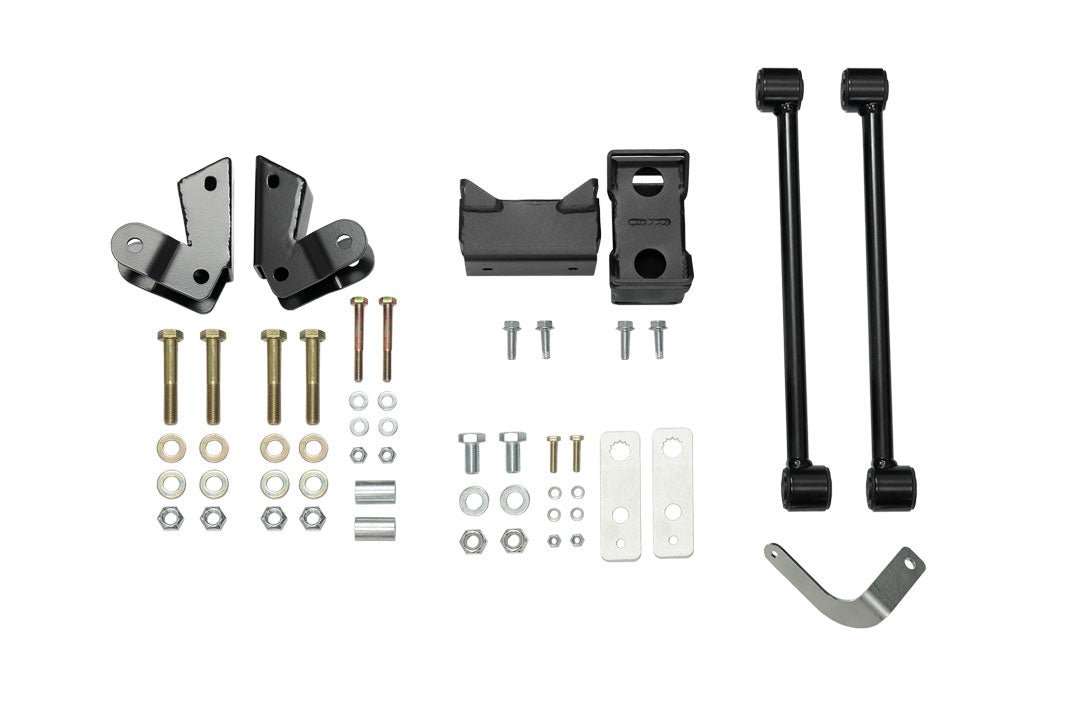 Van Compass Striker 2" Lift Kit Subcomponents W/O Blocks, Rear, Sprinter 2500 2Wd by Van Compass | KOVA Offroad