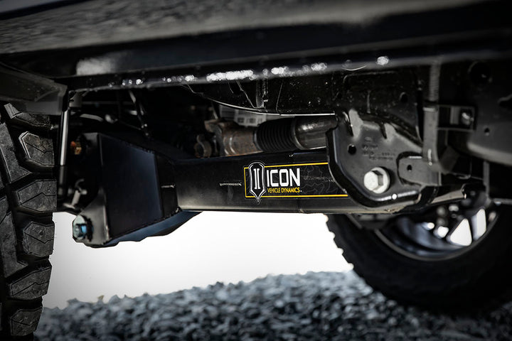 ICON 2023-2026 Ford F-250/F-350 Super Duty 4WD, Gas, 2.5" Lift, Stage 5 Suspension System w/ Radius Arms and Expansion Packs