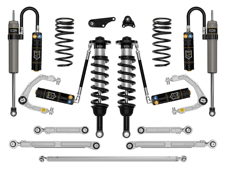ICON 2025-2026 Toyota 4Runner 4WD, 1.25-3" Lift, Stage 11 Suspension System, Billet