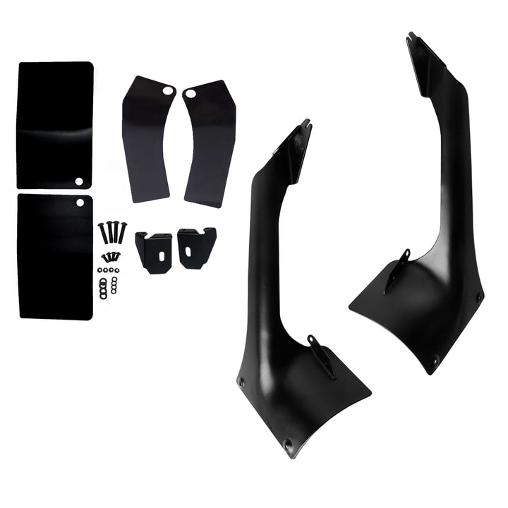 KC HiLiTES 50-inch Overhead Light Bar Mounting Bracket Set for Jeep Wrangler JL & Gladiator JT (2018-2024)