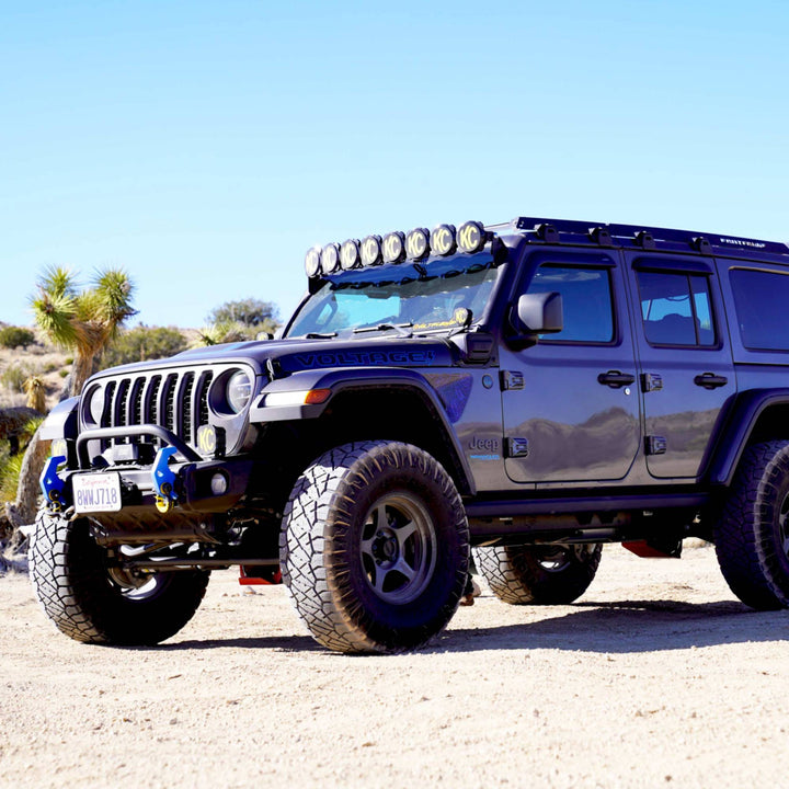 KC HiLiTES Bracket Set for 50 Inch Overhead Light Bar - Jeep Wrangler JL 2021+ (Hybrid Models Only)