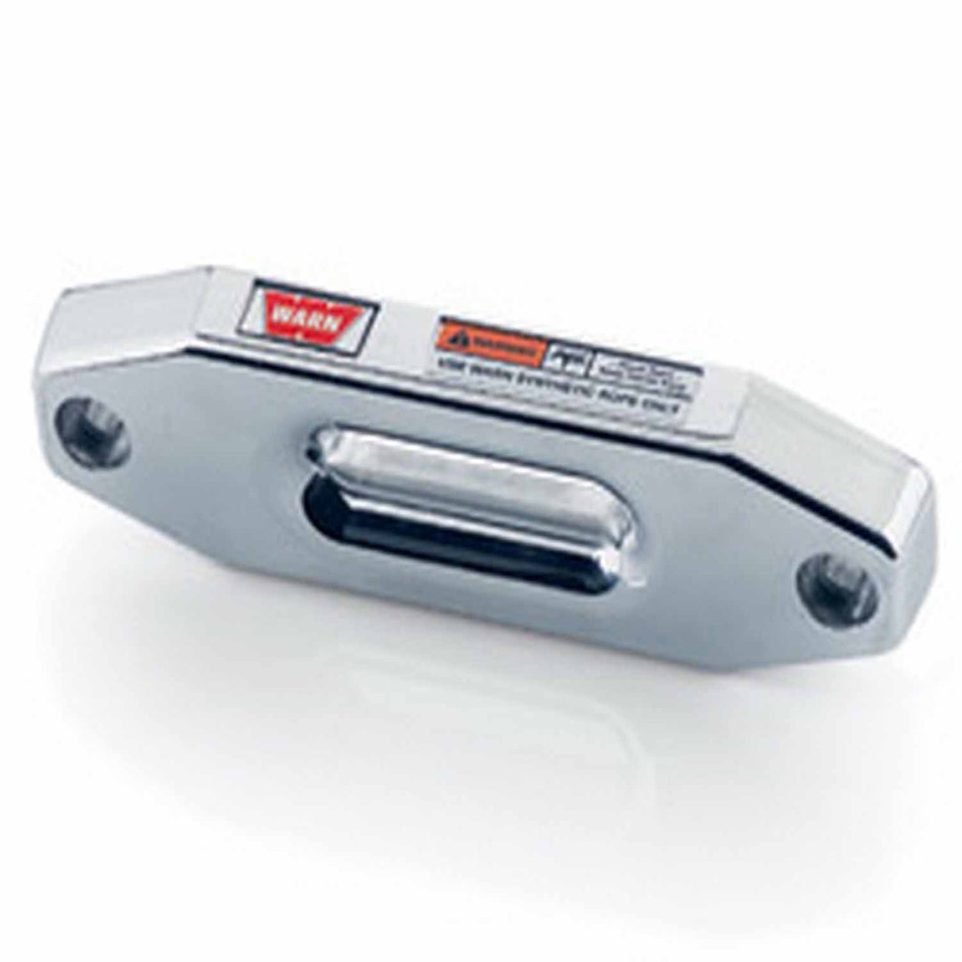 Warn Polished Aluminum Hawse Fairlead Part #87914 for Wire and Synthetic Rope Winches