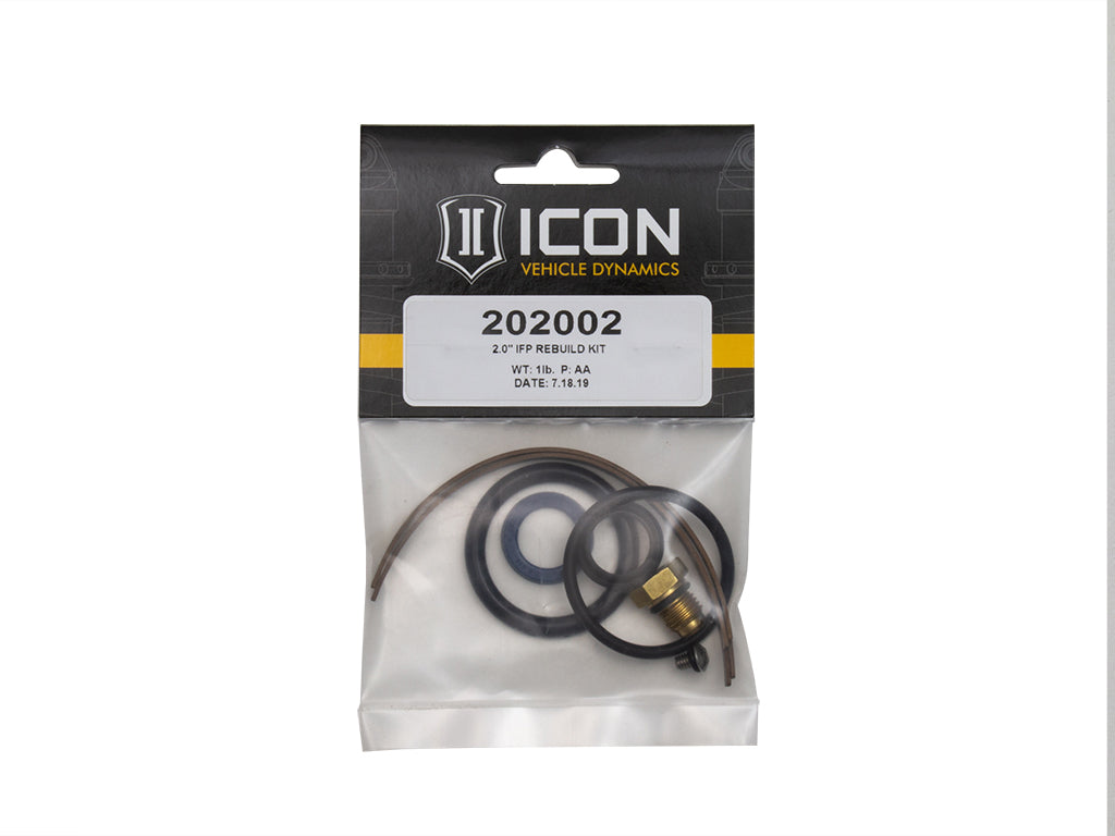 ICON 2.0 Aluminum Series Shock Absorber, Rebuild Kit, Internal Reservoir