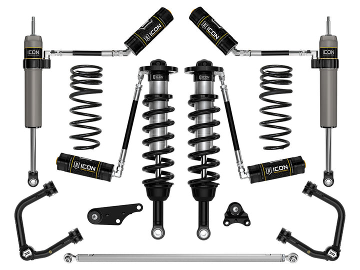 ICON 2025-2026 Toyota 4Runner 4WD, 1.25-3" Lift, Stage 6 Suspension System, Tubular