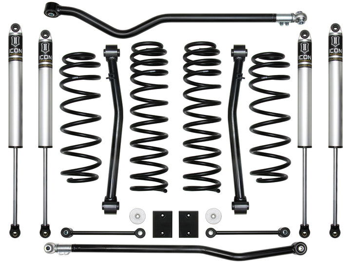 ICON 2018-Up Jeep JL Wrangler, 2.5" Lift, Stage 3 Suspension System