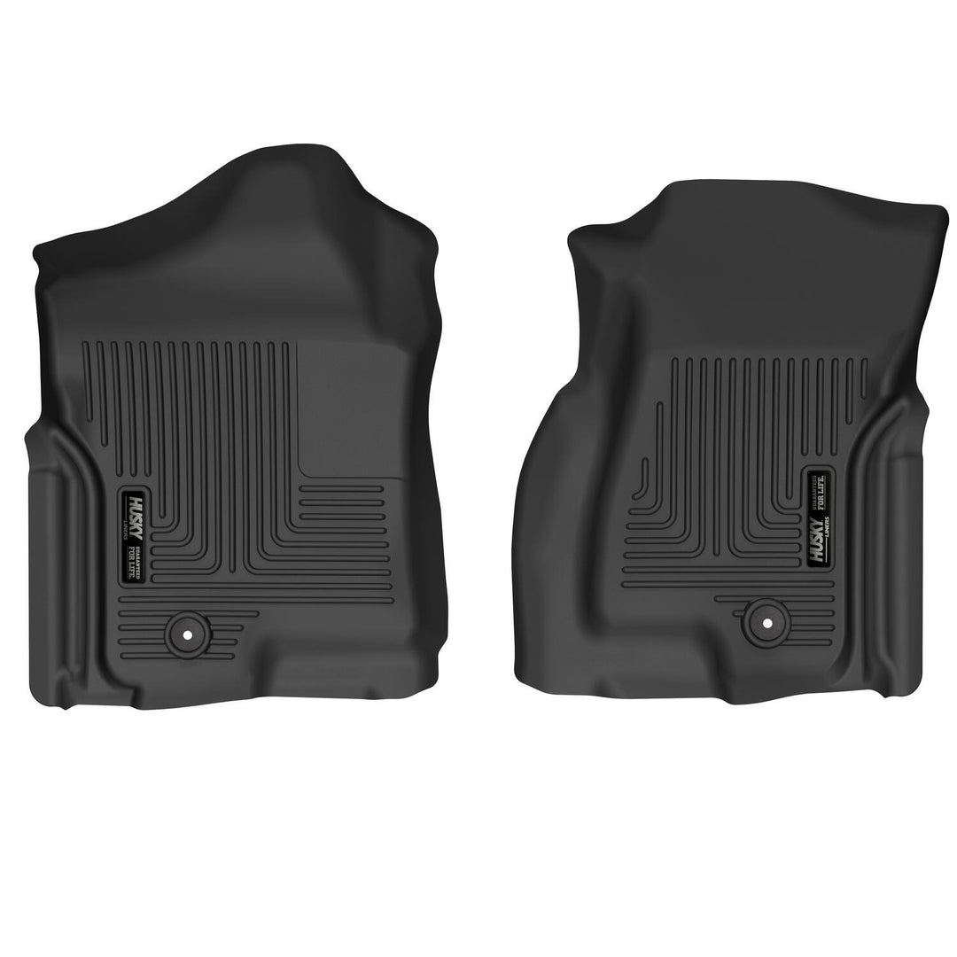 Husky Liners X-act Contour Front Floor Liners for Cadillac Escalade and Chevrolet Silverado 1500 Classic, Model 52111