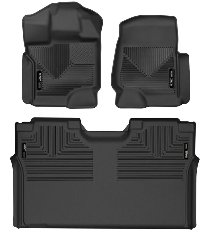 Husky Liners X-act Contour Front & Second Seat Floor Liners for Ford F-150 53498