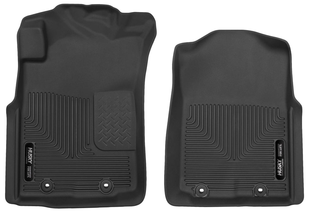 Husky Liners X-act Contour Front Floor Liners for Toyota Tacoma 2012-2015, Part 53701