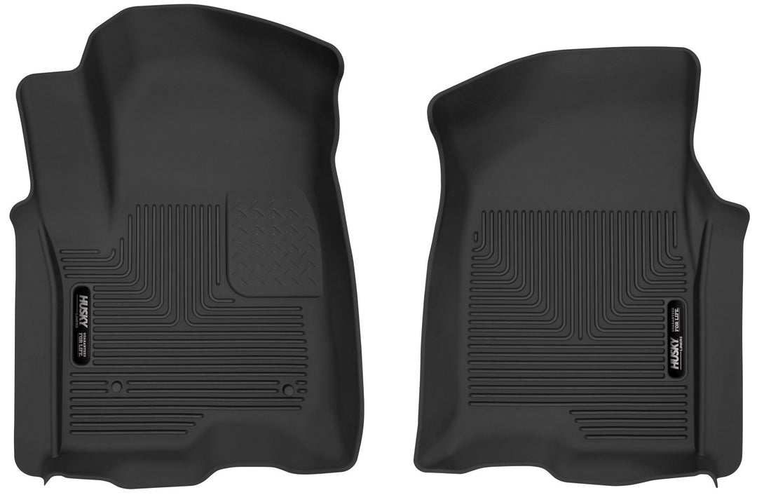 Husky Liners X-act Contour Front Floor Liners for Silverado and Sierra 1500, 2500 HD, 3500 HD 2019-2021